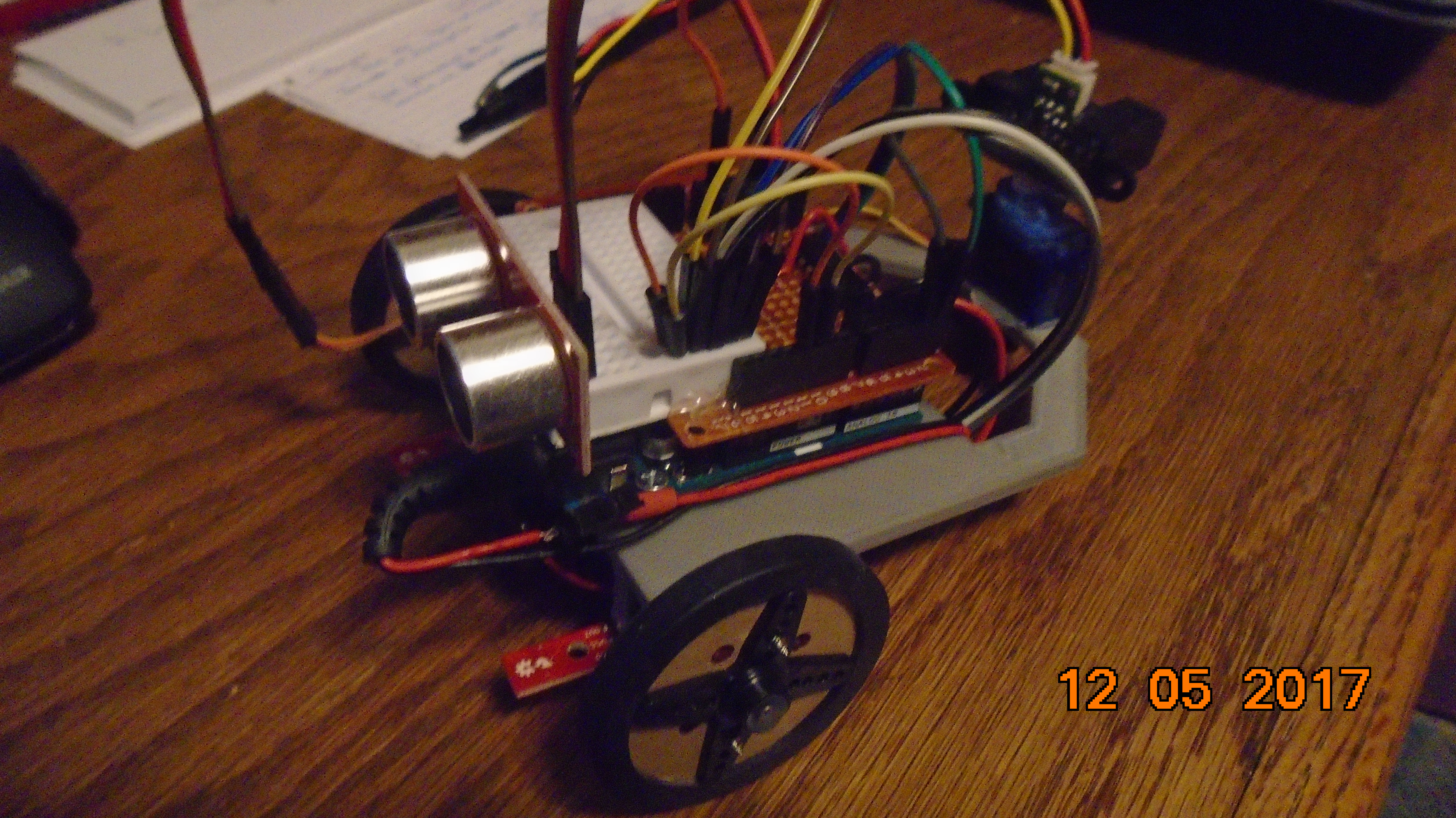 Apollo Robot prototype on 3D printed chassis